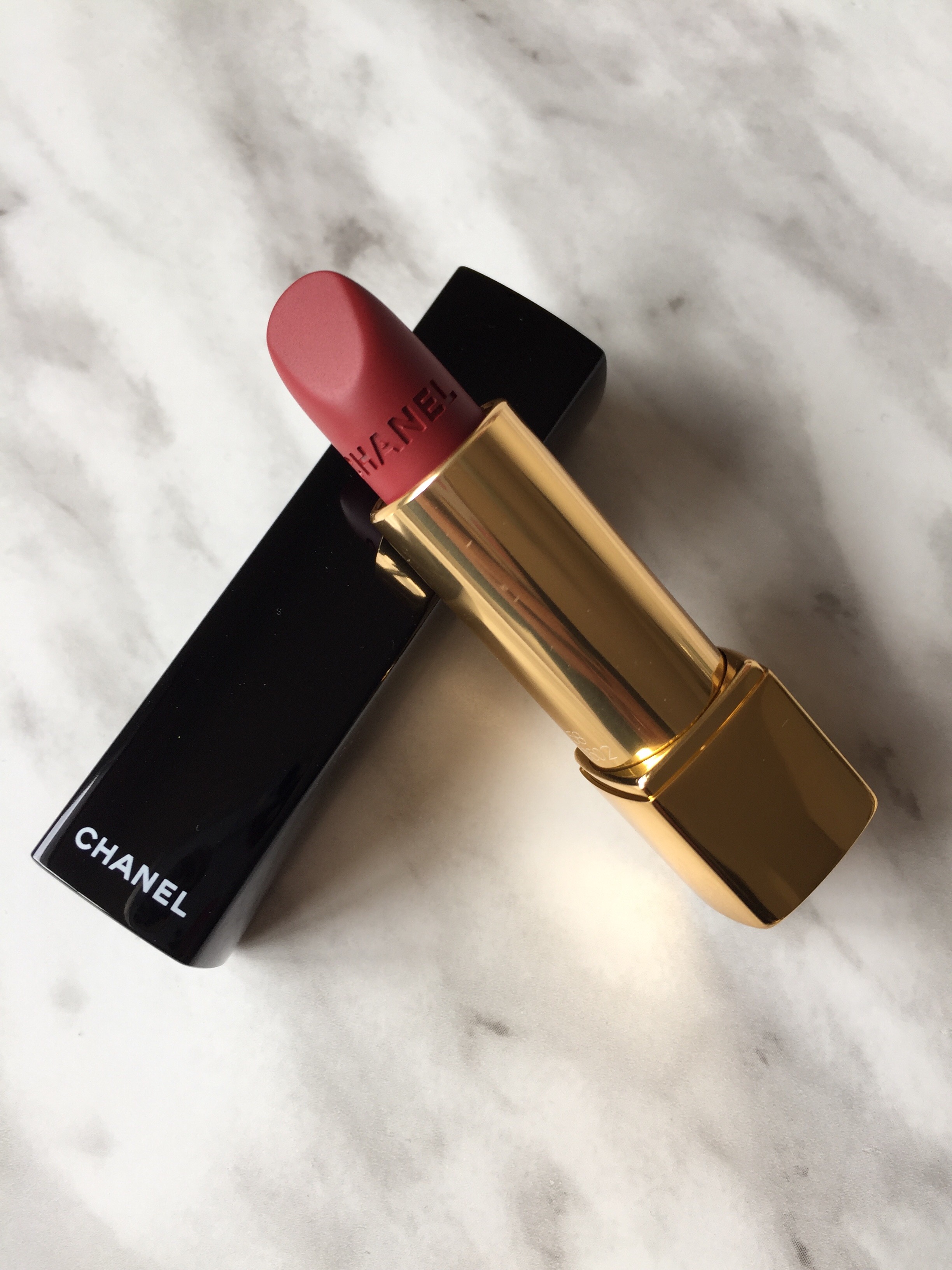 Chanel Rouge Allure Velvet Luminous Matte Lipstick #58 Rouge Vie 0.12 Oz